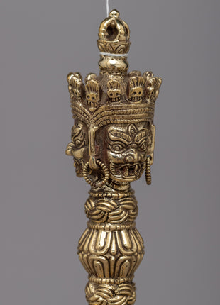 Handmade Brass Phurba | Embrace the Sacred Power of Transformation