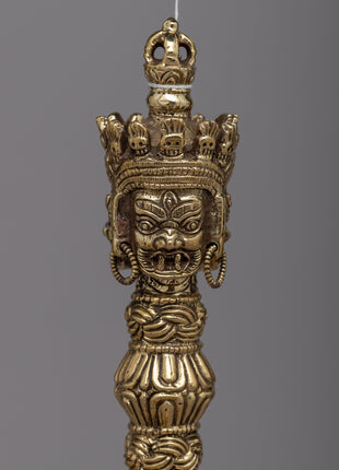 Handmade Brass Phurba | Embrace the Sacred Power of Transformation
