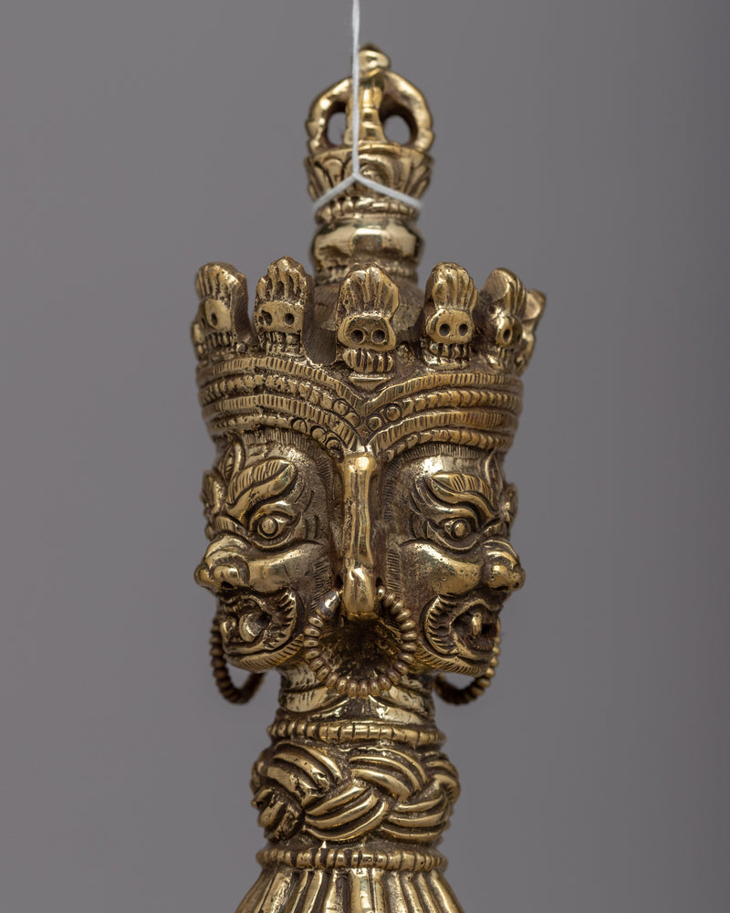 Handmade Brass Phurba | Embrace the Sacred Power of Transformation