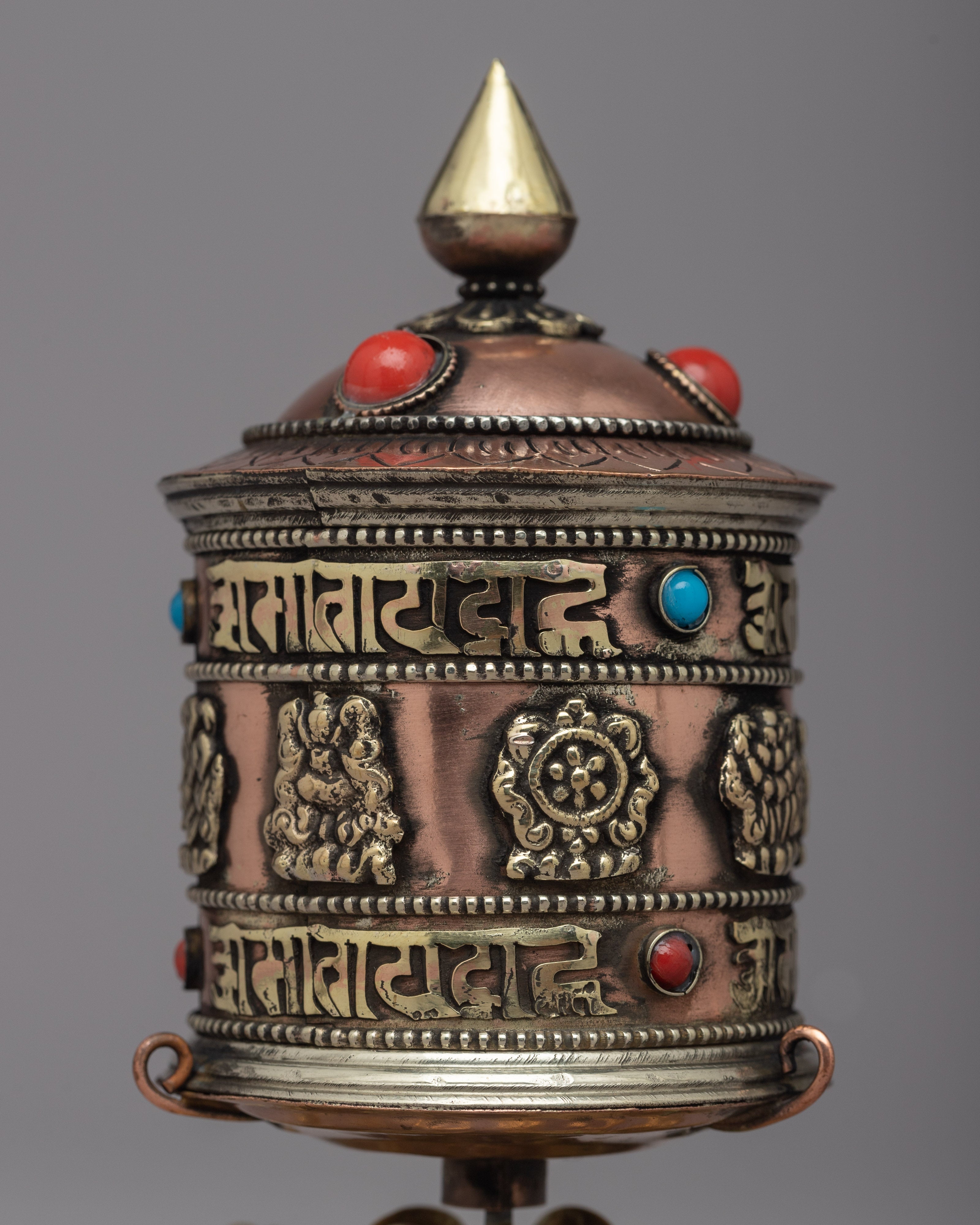 Mantra Prayer Wheel | Spinning Blessings and Positive Energy