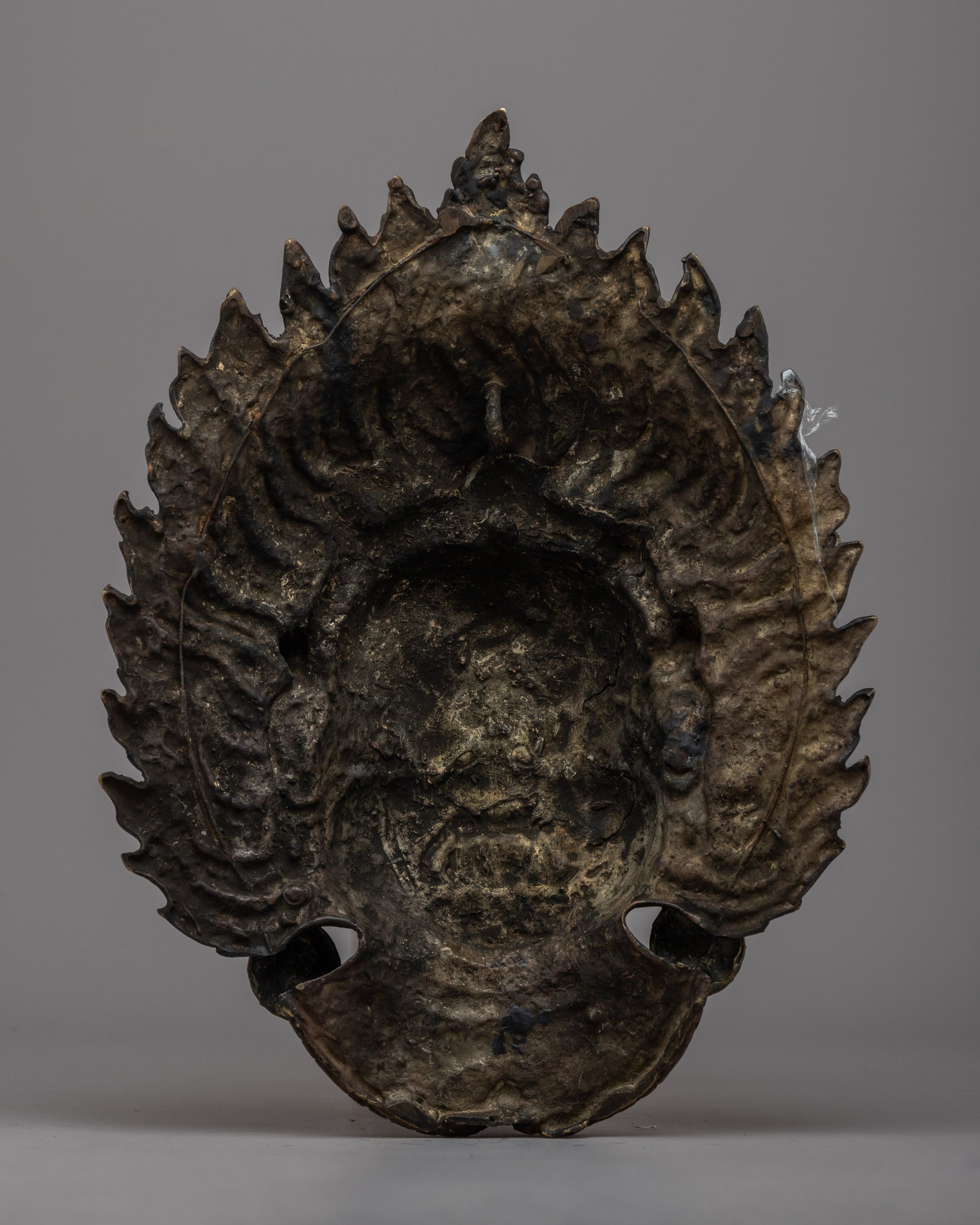 Wrathful Mahakala Mask | Symbolizing the Ferocious Energy of Dharma
