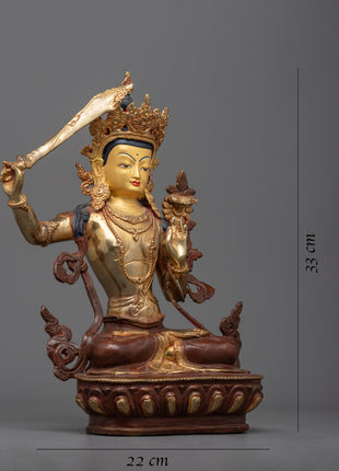 Manjushri Himalayan Art | Explore Wisdom with Our Manjushri Statue