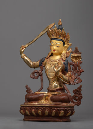 Manjushri Himalayan Art | Explore Wisdom with Our Manjushri Statue