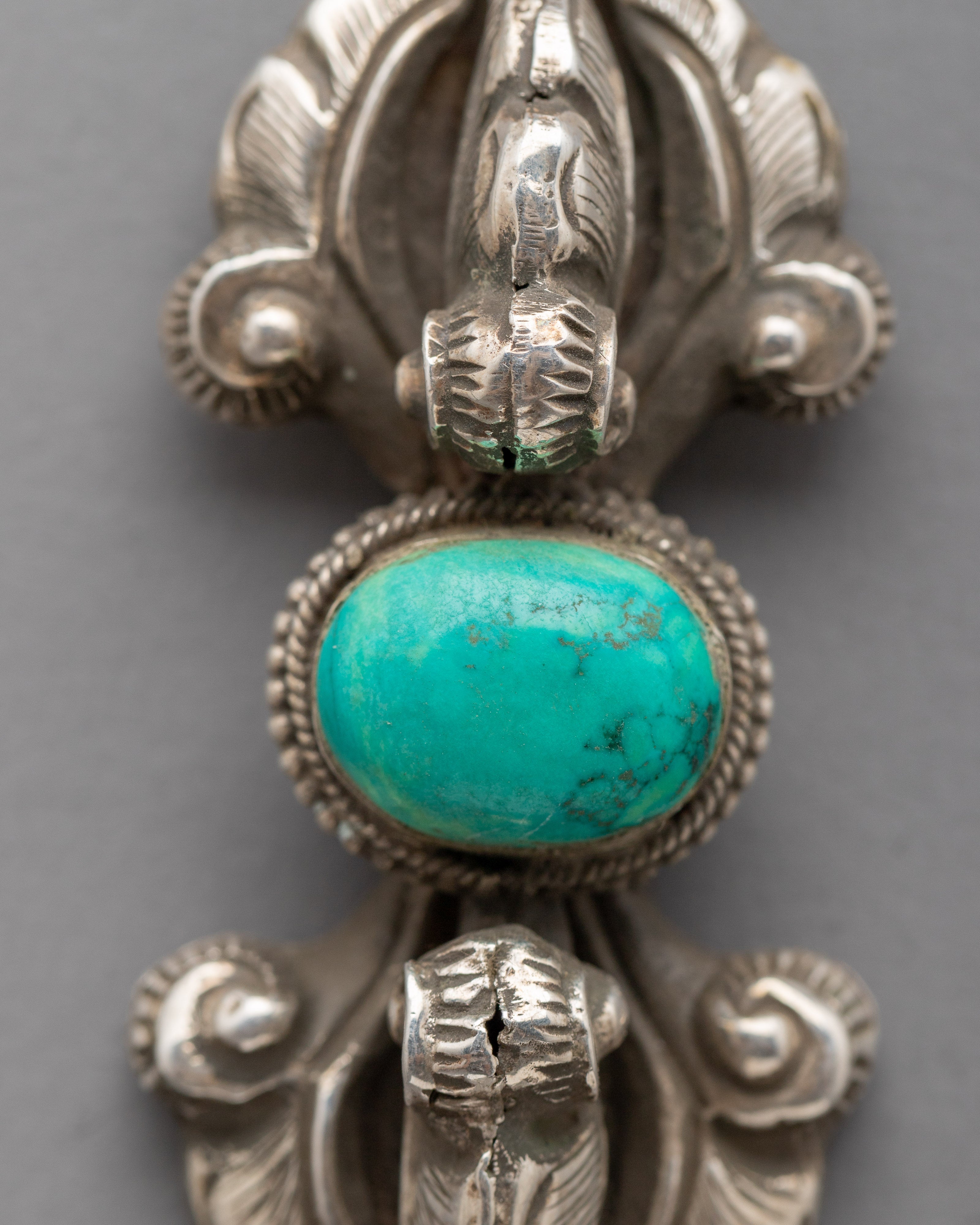 Flat Tibetan Vajra Pendant | Buddhist Locket for Men