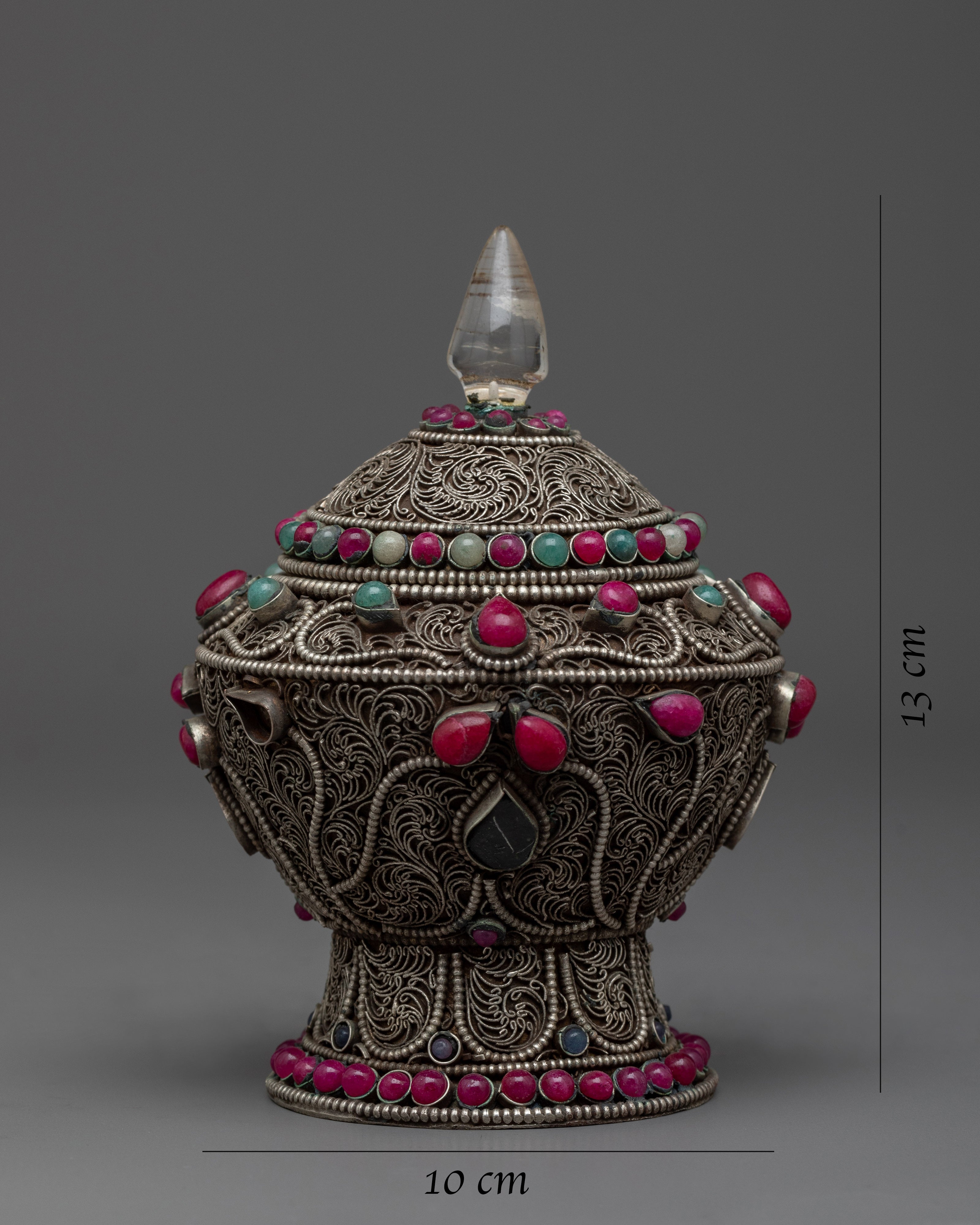 Sacred Dhupur Rice Pot | Tibetan Art Work