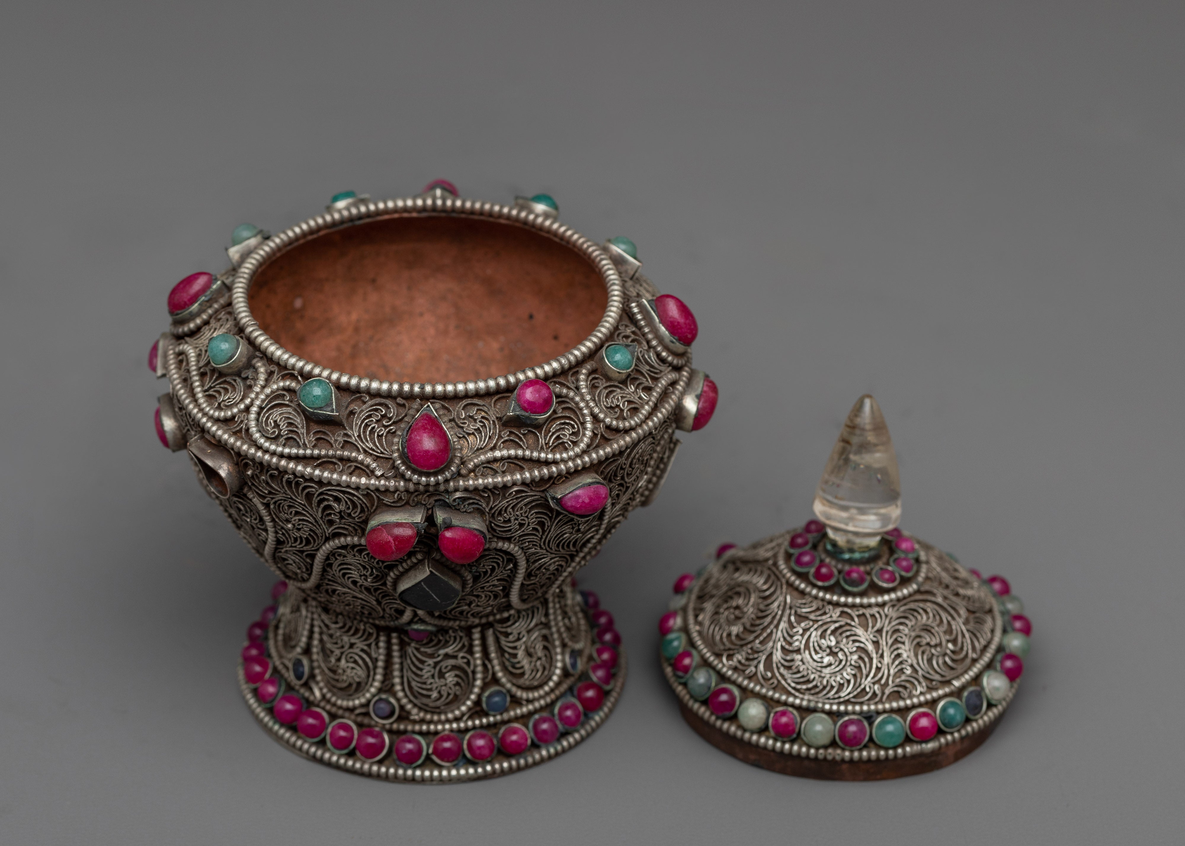 Sacred Dhupur Rice Pot | Tibetan Art Work