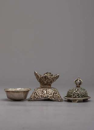 Kapala Tibetan Artwork | Unique and Spiritual Depiction of Ritual Skull Cup