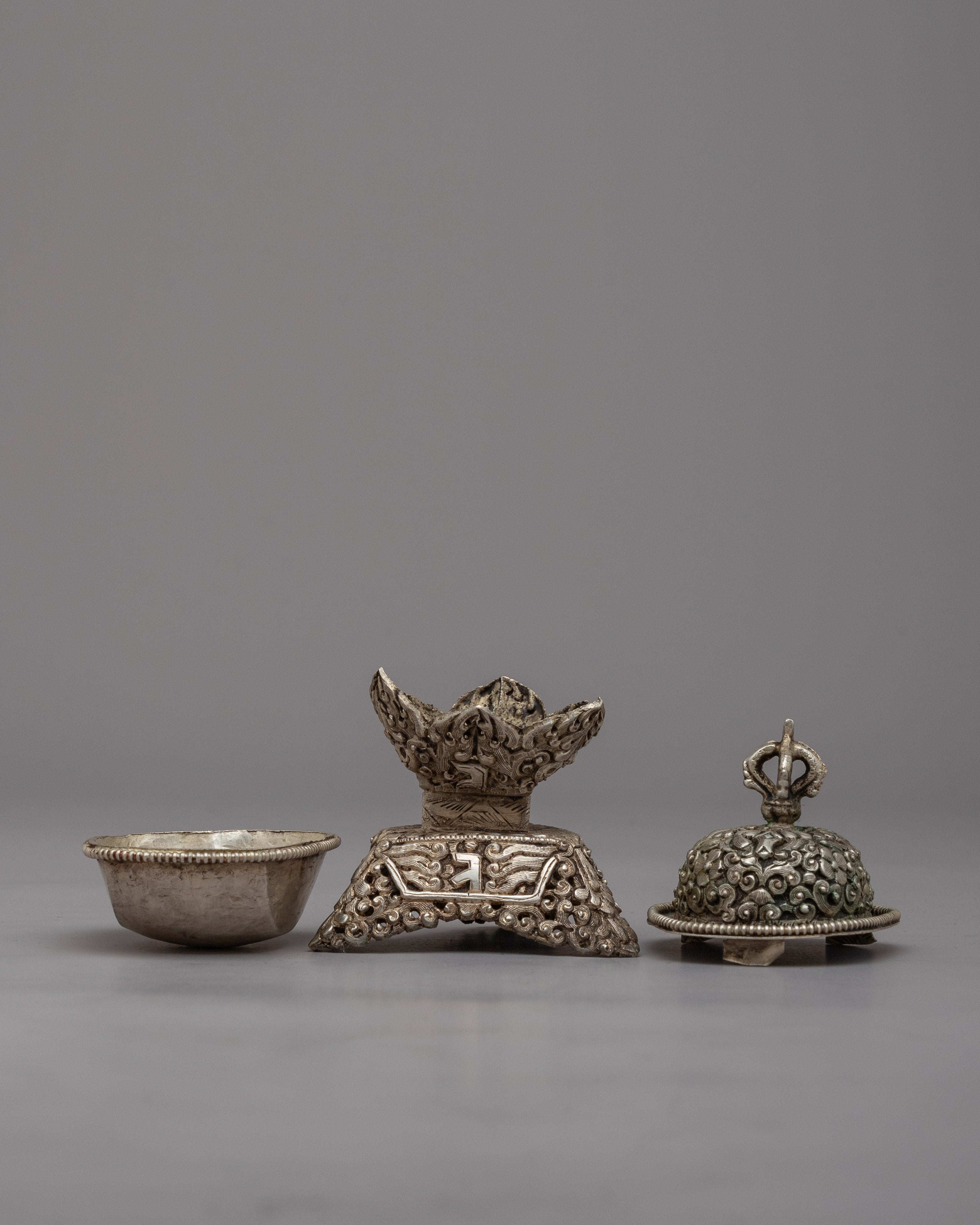 Kapala Tibetan Artwork | Unique and Spiritual Depiction of Ritual Skull Cup