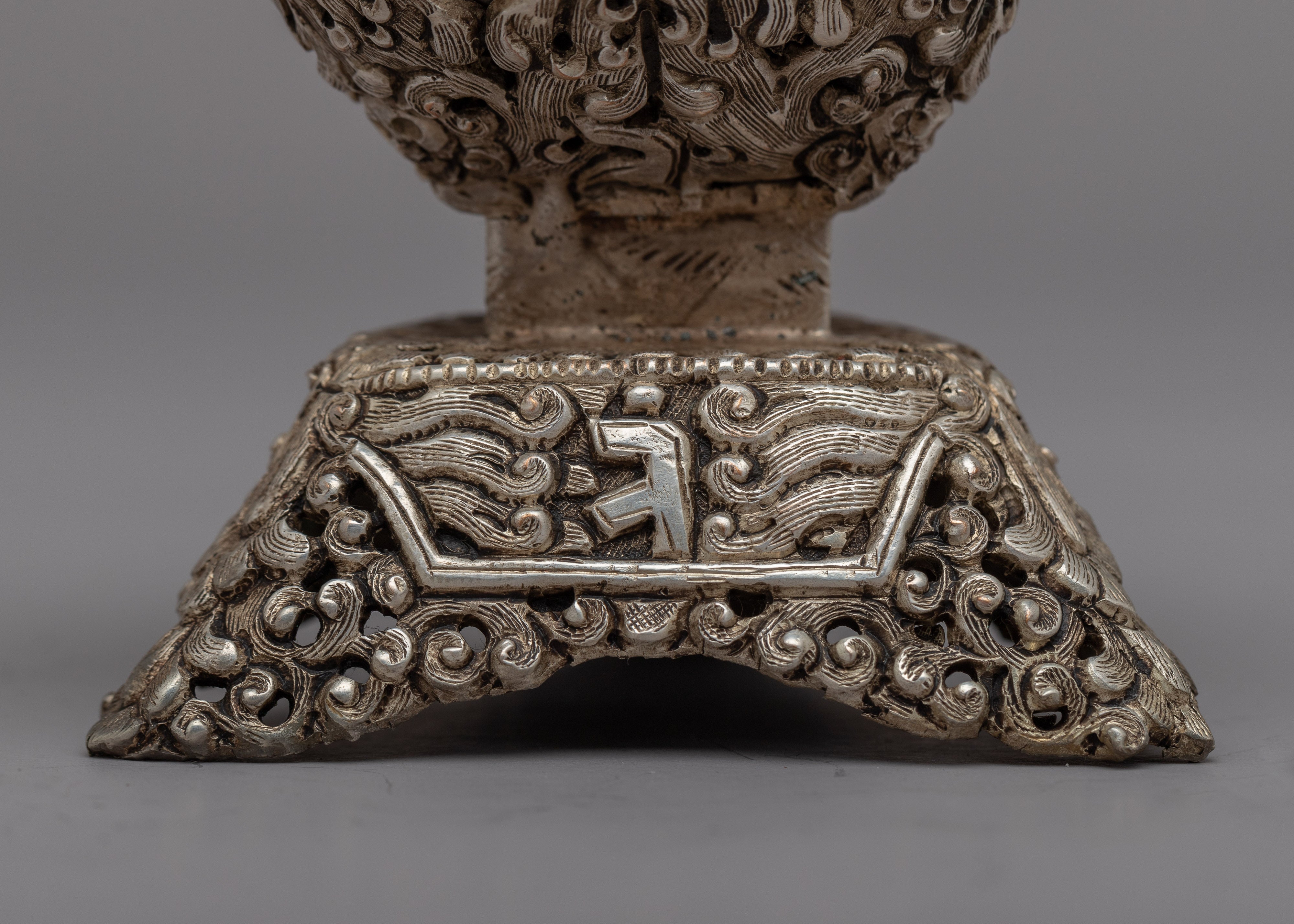 Kapala Tibetan Artwork | Unique and Spiritual Depiction of Ritual Skull Cup
