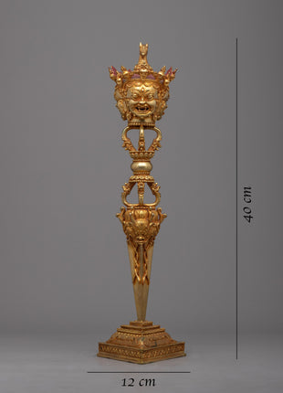 Tibetan Hayagriva Phurba Dagger | Powerful Devotional Object for Meditation