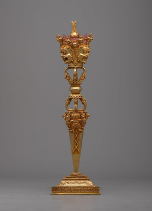 Tibetan Hayagriva Phurba Dagger | Powerful Devotional Object for Meditation