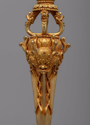 Tibetan Hayagriva Phurba Dagger | Powerful Devotional Object for Meditation