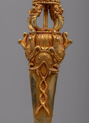 Tibetan Hayagriva Phurba Dagger | Powerful Devotional Object for Meditation