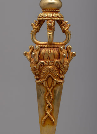 Tibetan Hayagriva Phurba Dagger | Powerful Devotional Object for Meditation