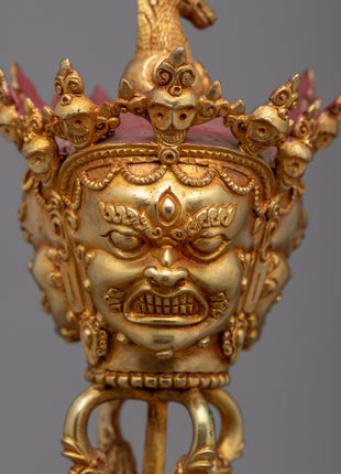 Tibetan Hayagriva Phurba Dagger | Powerful Devotional Object for Meditation