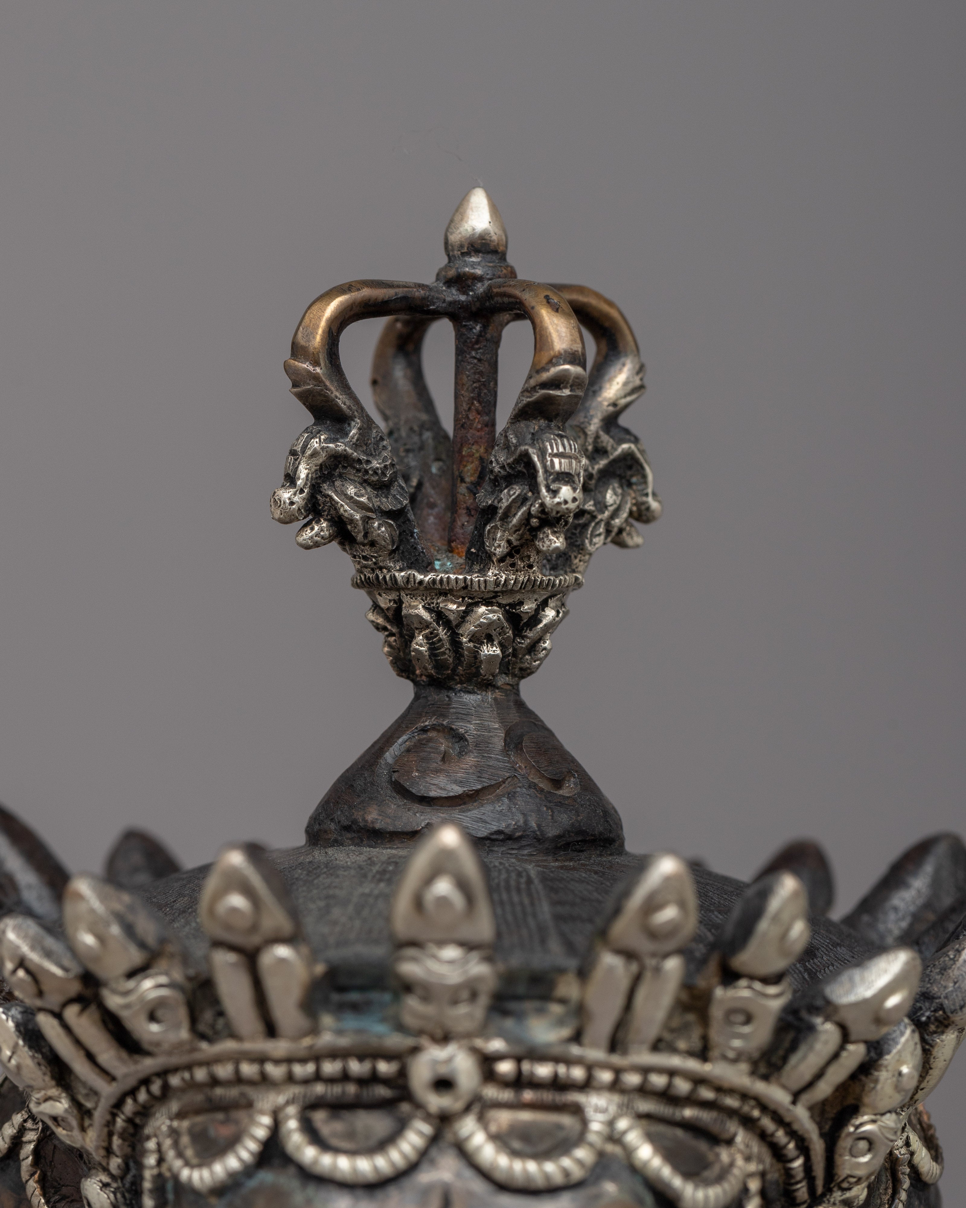 Handcrafted Phurba Tibetan Dagger | Spiritual Weapon for Dispelling Negativity