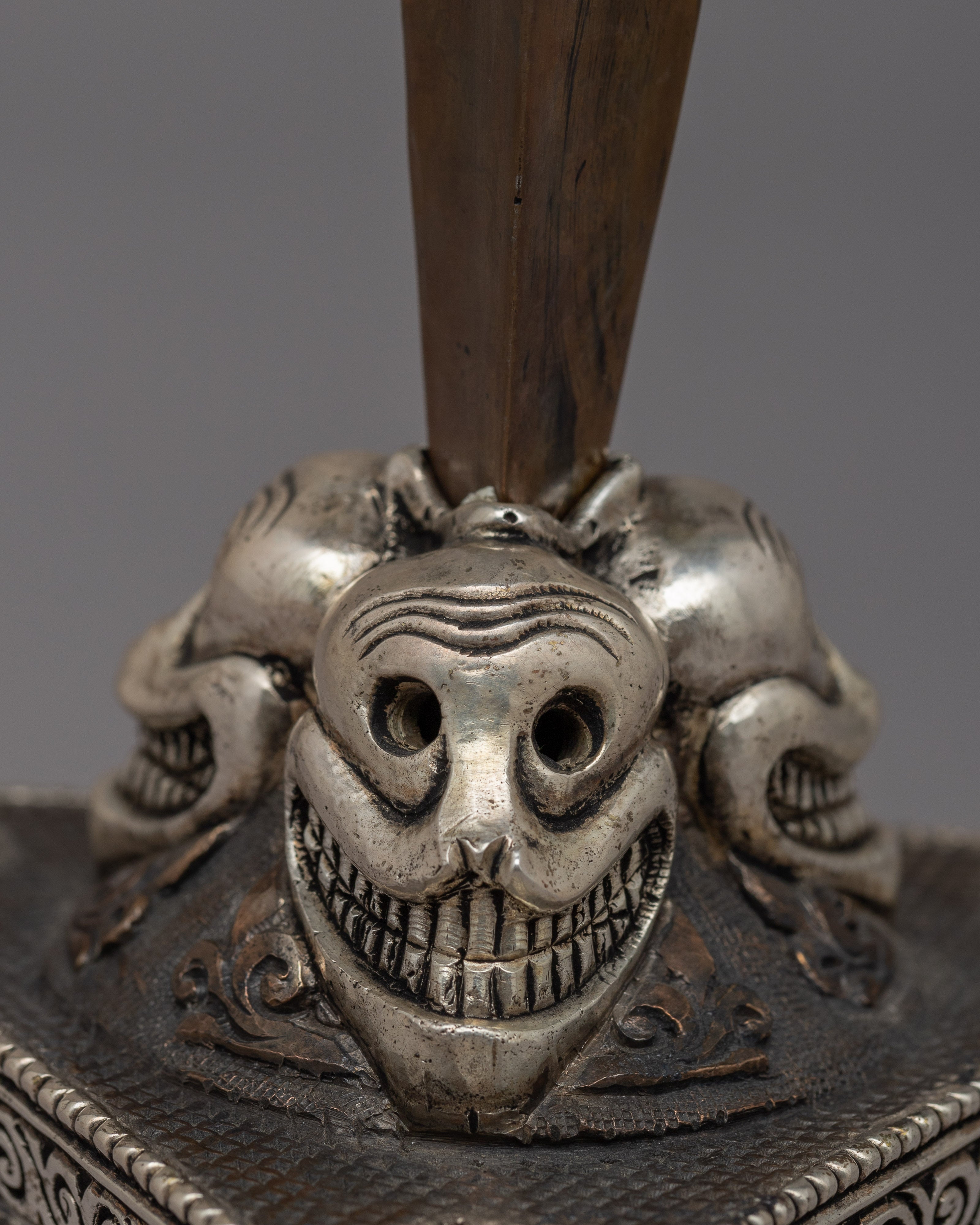 Handcrafted Phurba Tibetan Dagger | Spiritual Weapon for Dispelling Negativity