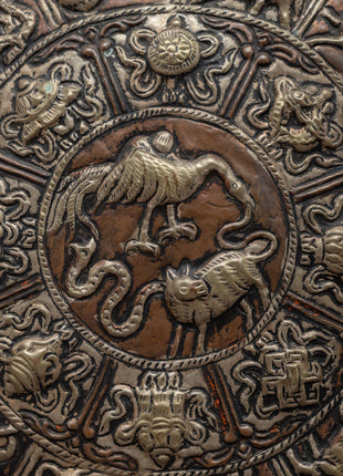 8 Auspicious Symbol Thanka Calander | Spiritual and Decorative Wall Art