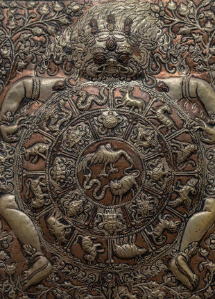 8 Auspicious Symbol Thanka Calander | Spiritual and Decorative Wall Art