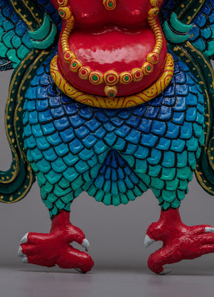 Handcrafted Garuda Bird Statue | Bird Figurine for Home Decor | Hindu Deity Sculpture