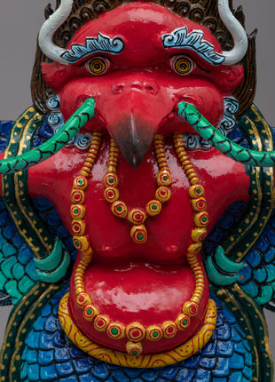 Handcrafted Garuda Bird Statue | Bird Figurine for Home Decor | Hindu Deity Sculpture