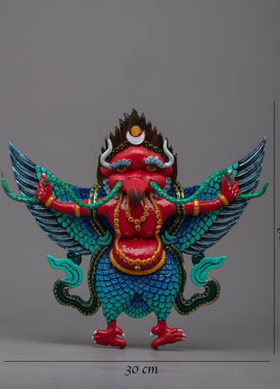 Handcrafted Garuda Bird Statue | Bird Figurine for Home Decor | Hindu Deity Sculpture