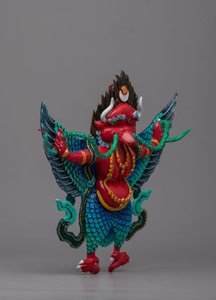 Handcrafted Garuda Bird Statue | Bird Figurine for Home Decor | Hindu Deity Sculpture