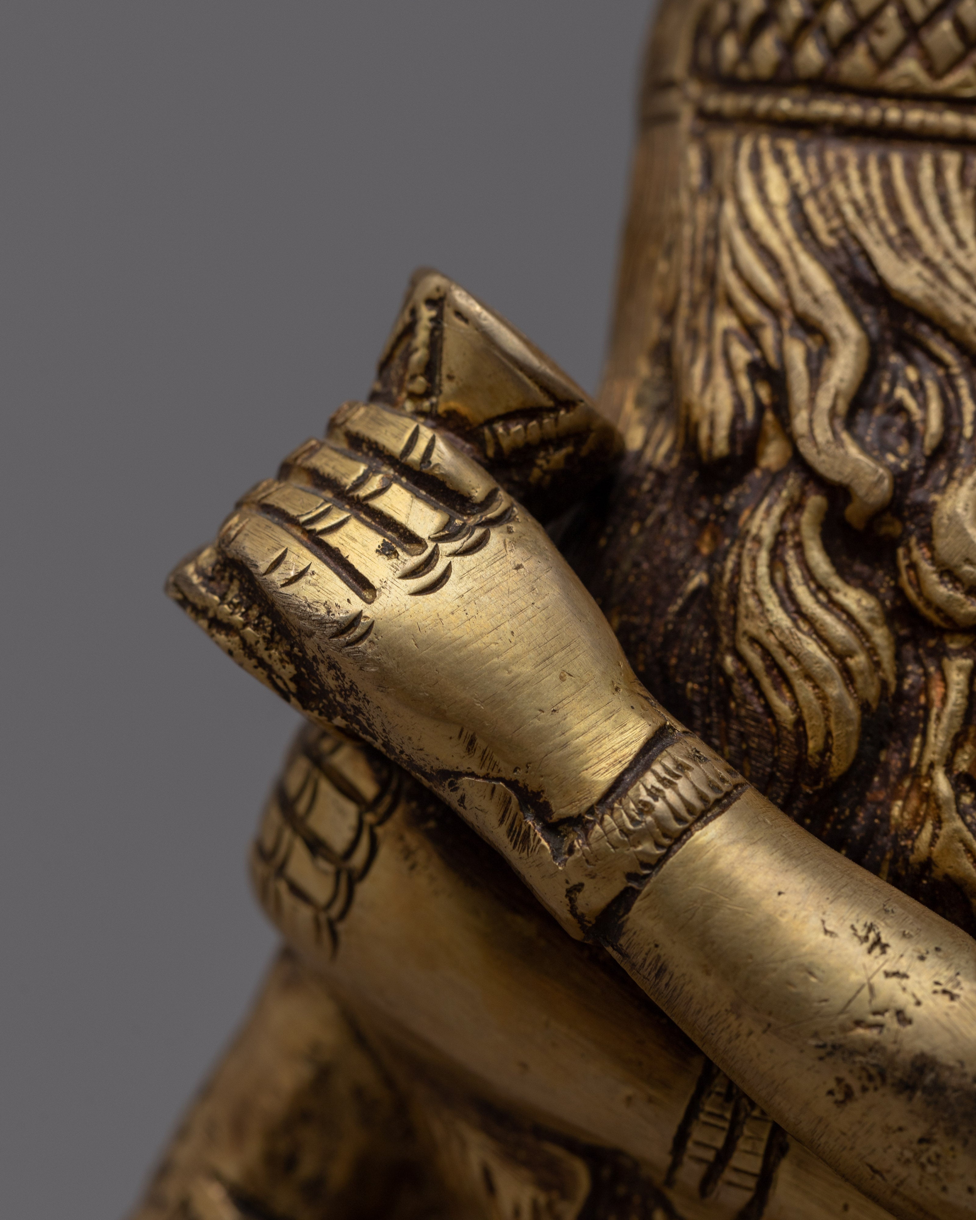 Brass Shiva Family Statue | Embrace the Essence of Creation