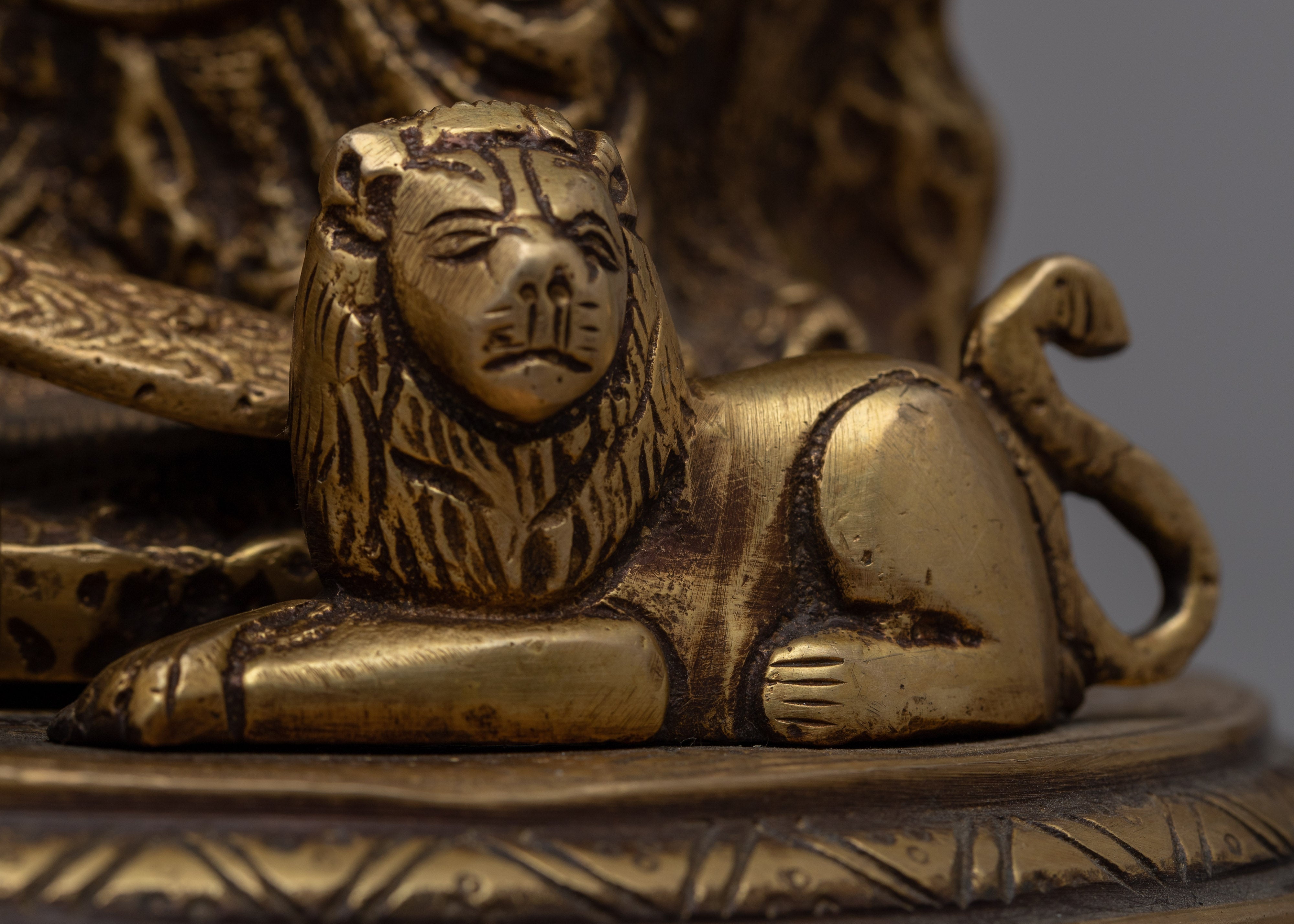Brass Shiva Family Statue | Embrace the Essence of Creation