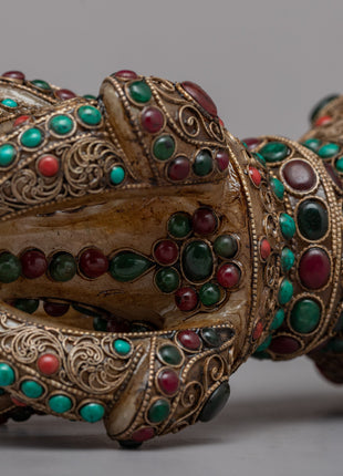 Exquisite Vajra Dorje Charm | Sacred Amulet for Protection