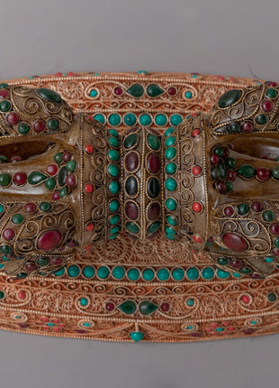 Exquisite Vajra Dorje Charm | Sacred Amulet for Protection
