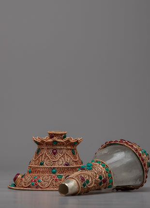 Silver Sankha Shankha for Religious Ceremonies | Symbolize Purity and Divinity
