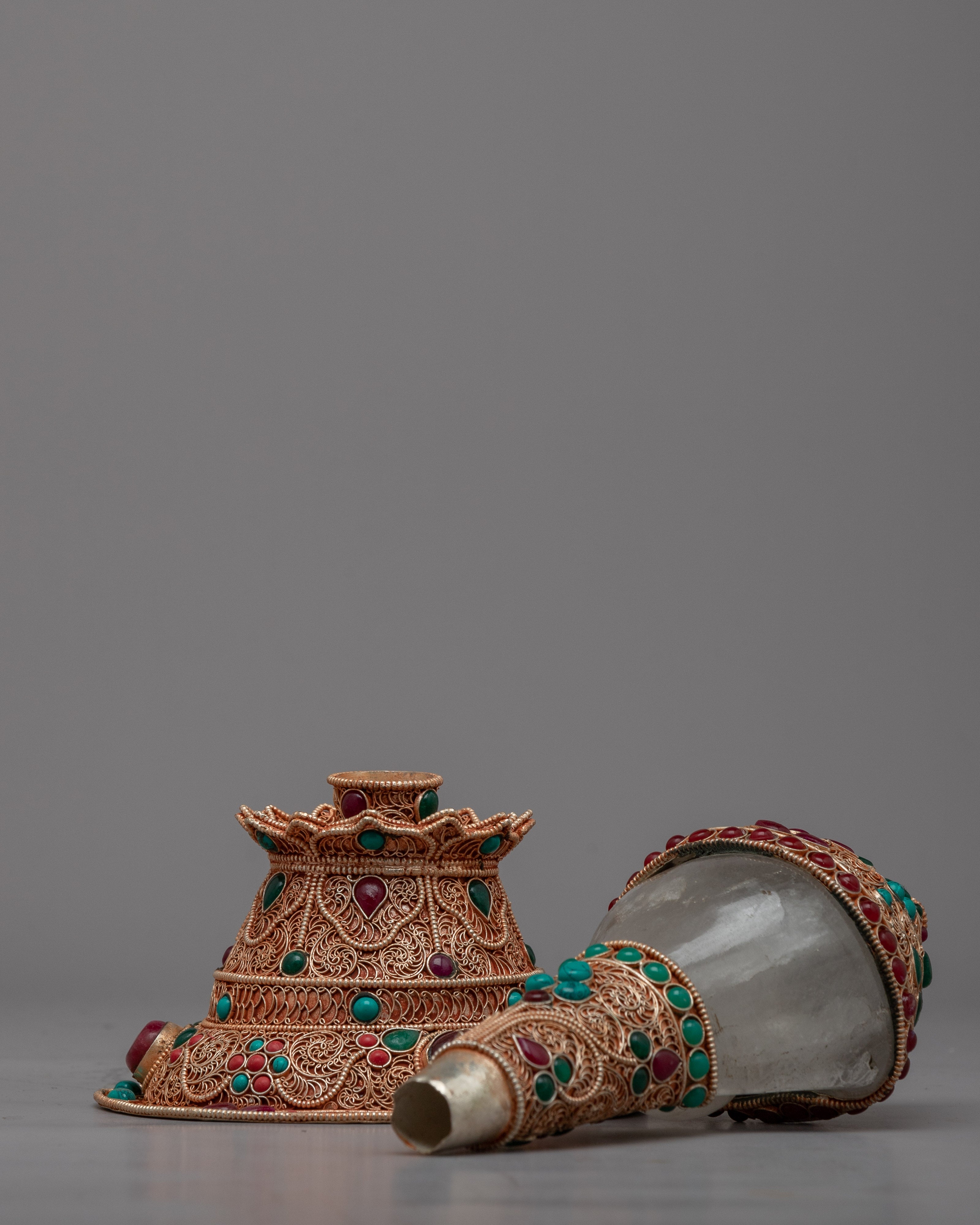 Silver Sankha Shankha for Religious Ceremonies | Symbolize Purity and Divinity