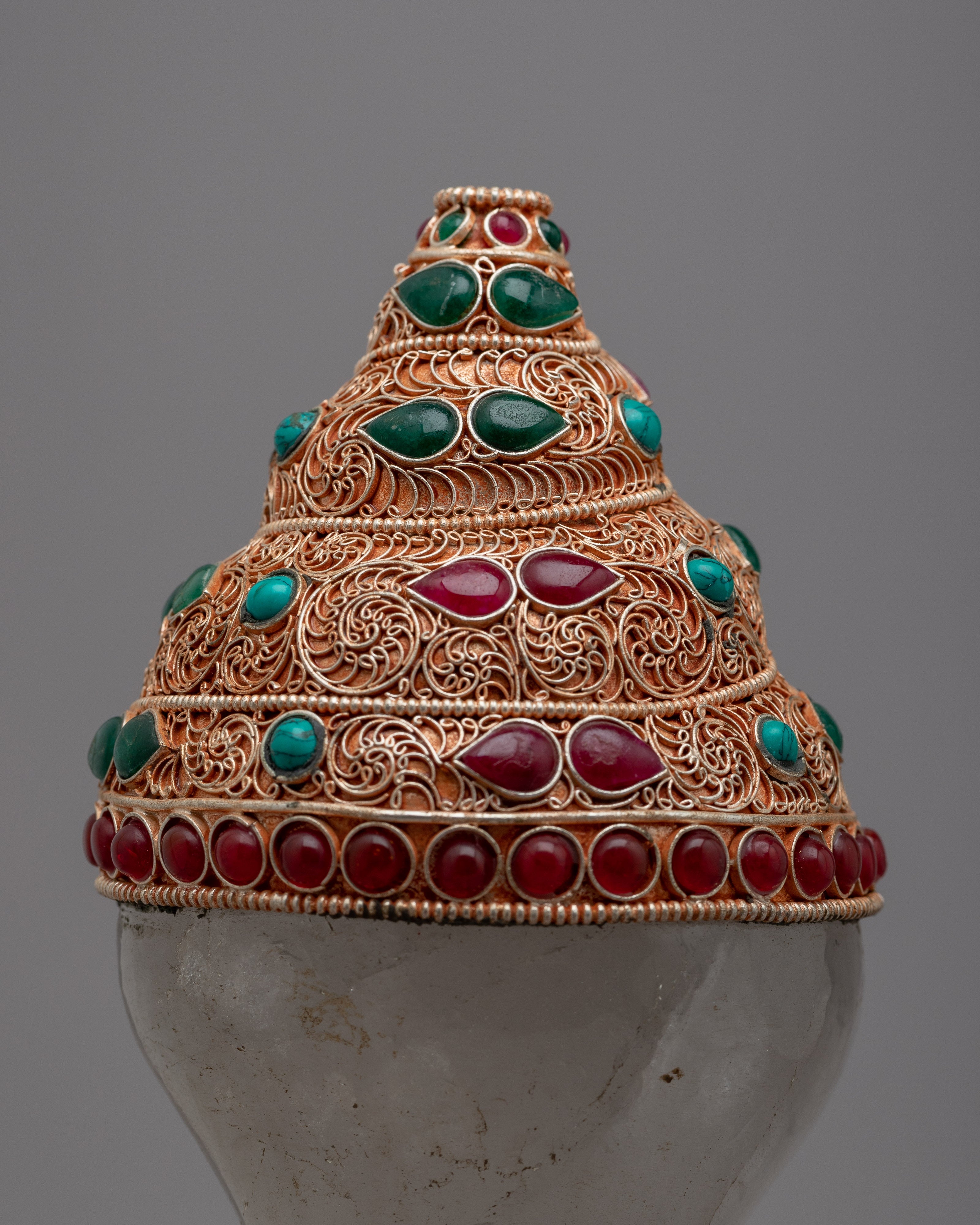 Silver Sankha Shankha for Religious Ceremonies | Symbolize Purity and Divinity