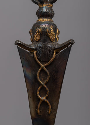 Handcrafted Phurba with Three Faces | Embrace the Triple Energy