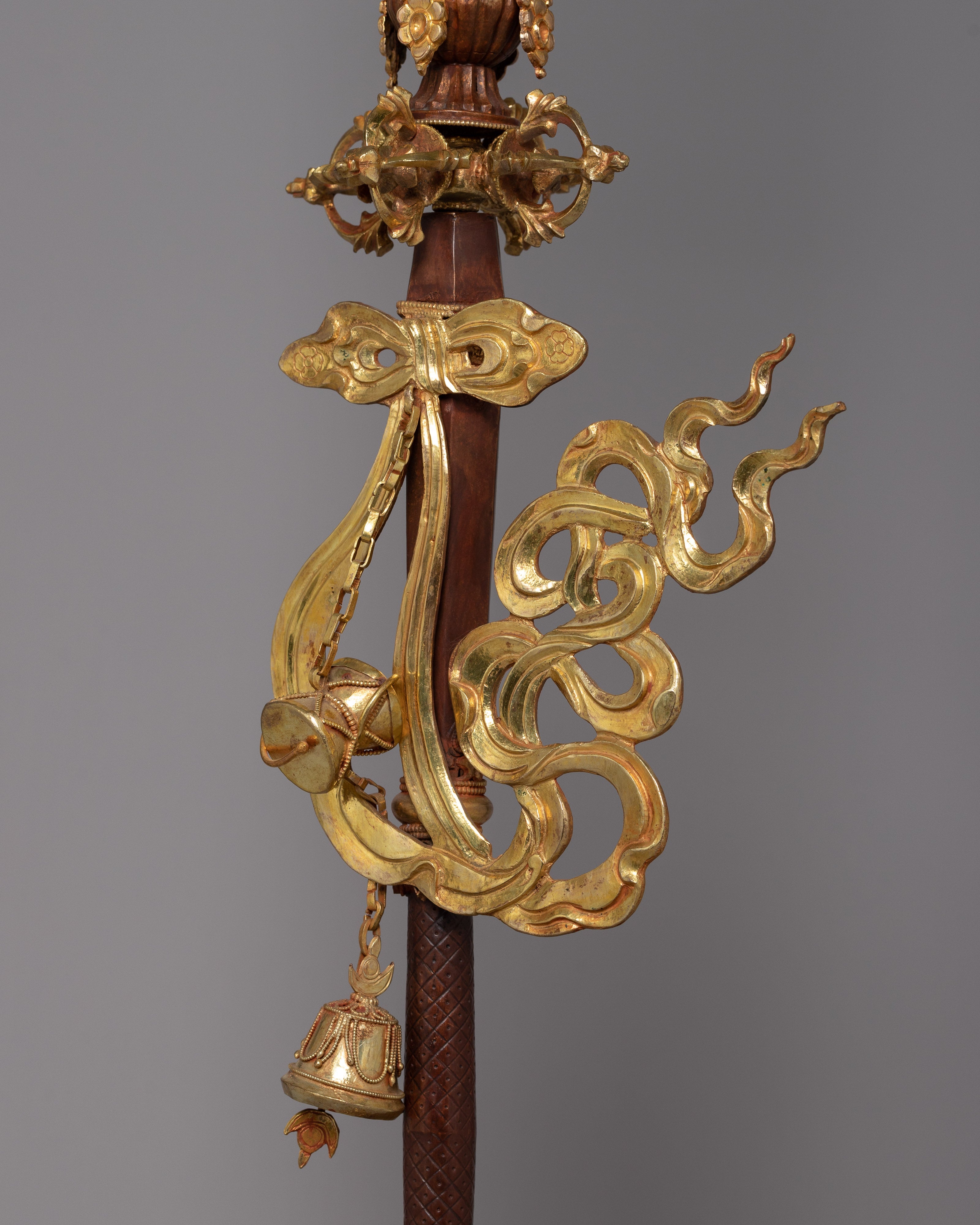 Tibetan Tantric Khatvanga | Mystical Symbol of Transcendence and Enlightenment