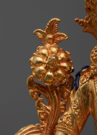 Machine Made White Tara Statue | Goddess of Compassion & Protection