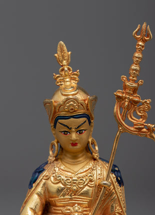 Guru Rinpoche Statue | Meditation Altar Statue From Nepal