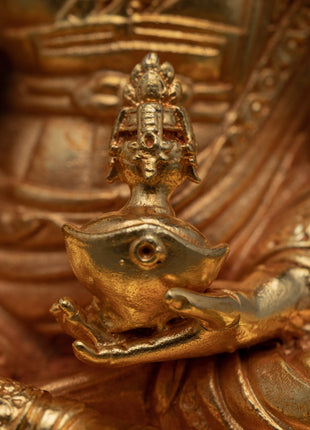 Guru Rinpoche Statue | Meditation Altar Statue From Nepal