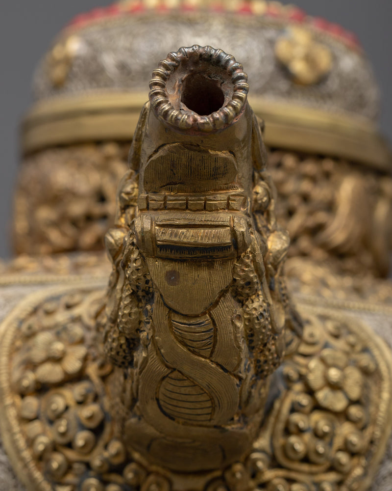 Large Buddhist Tea Pot | Zen-inspired Serenity for Your Tea Rituals