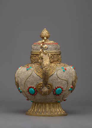 Large Buddhist Tea Pot | Zen-inspired Serenity for Your Tea Rituals