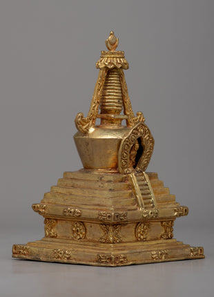 Sacred Stupa Statue | Elevate Your Meditation and Devotion