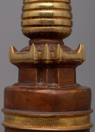 Kadampa Stupa Statue | Elevate Your Meditation and Devotion