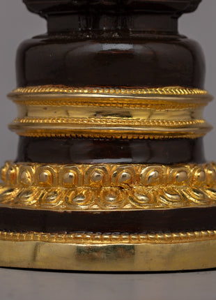 Copper Stupa Statue | Capturing the Spirit of Devotional Practice