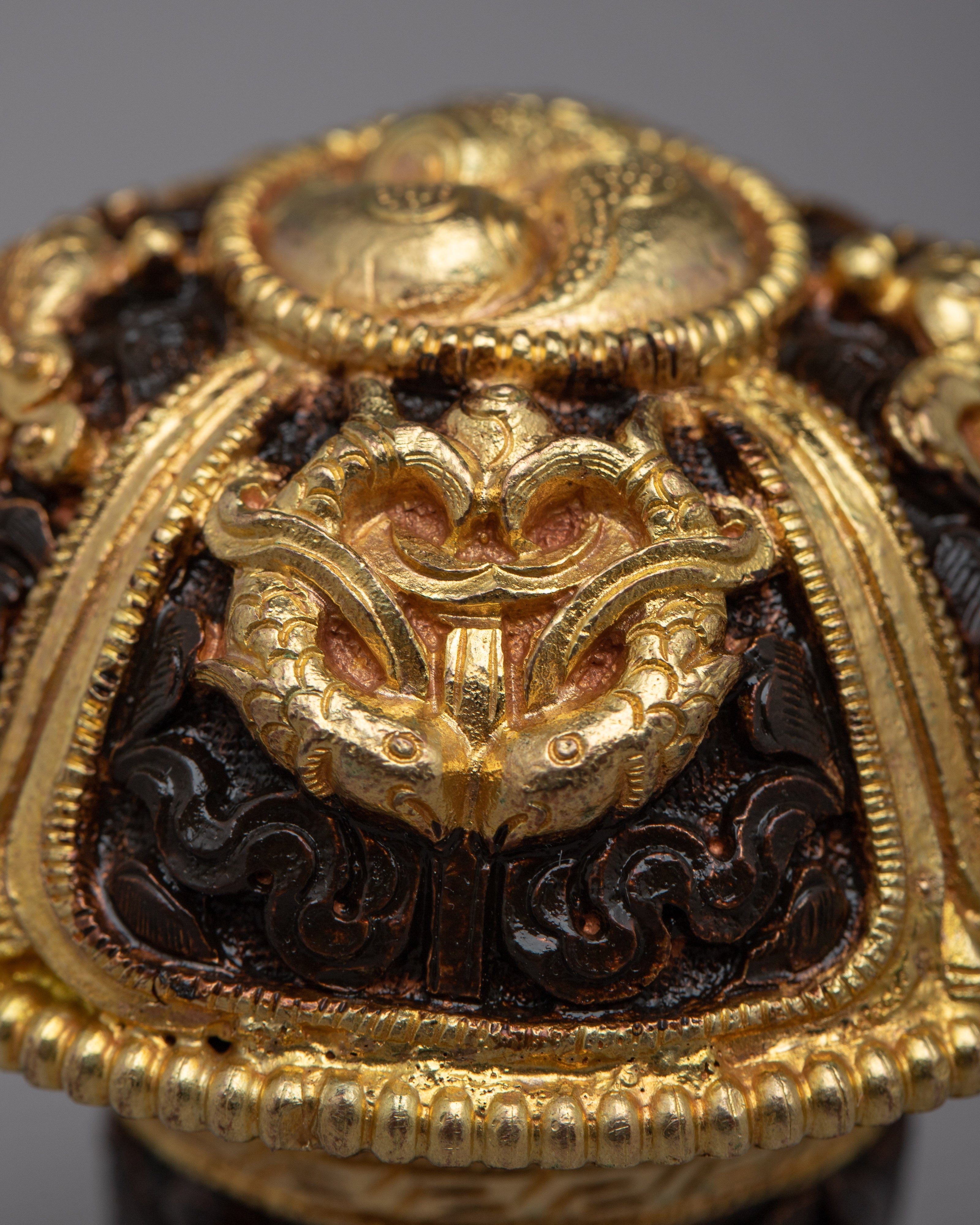 Brocade Stick Cap | Himalayan Art