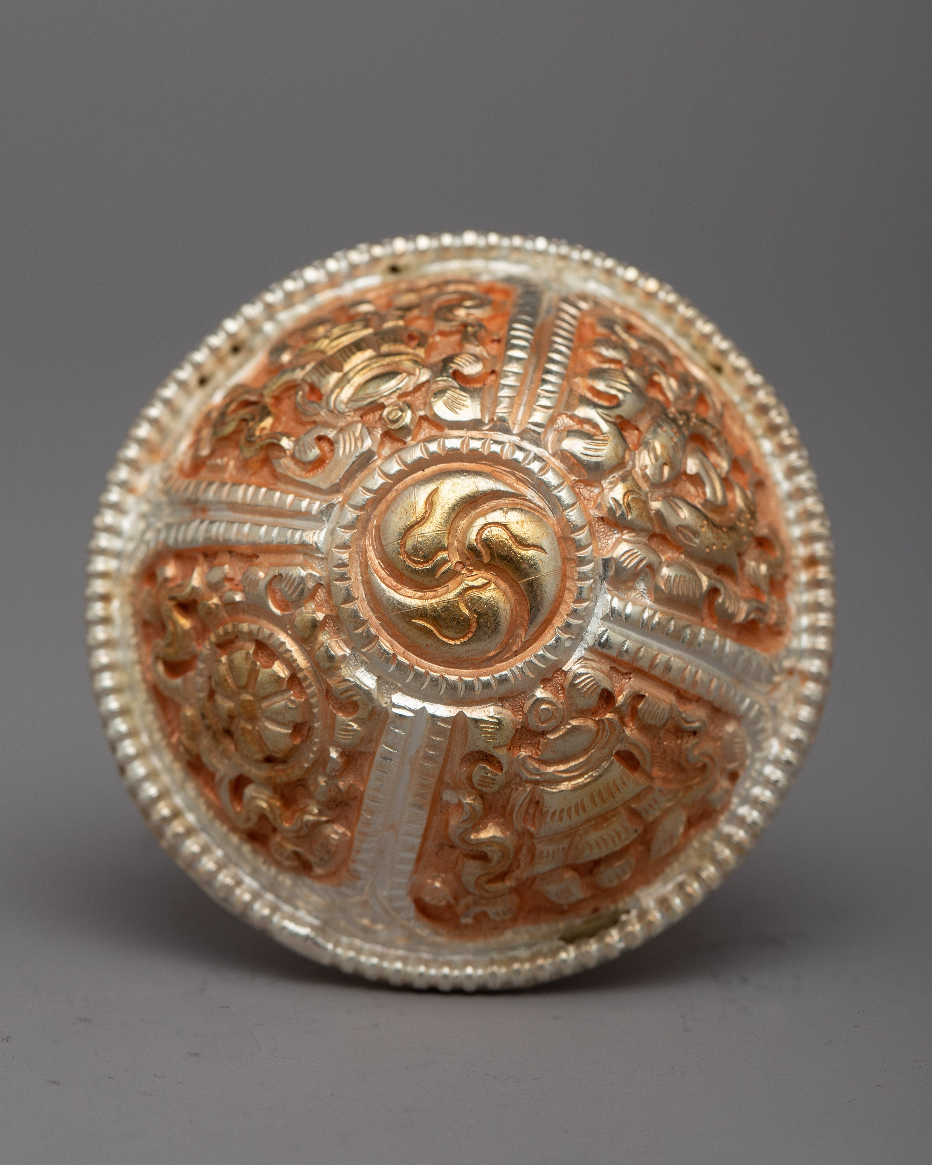 Thangka Stick Cap | Traditional Buddhist Art