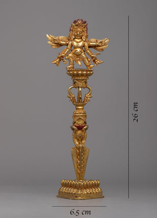 Authentic Garuda Phurba | Sacred Tibetan Dagger for Protection & Spiritual Practices