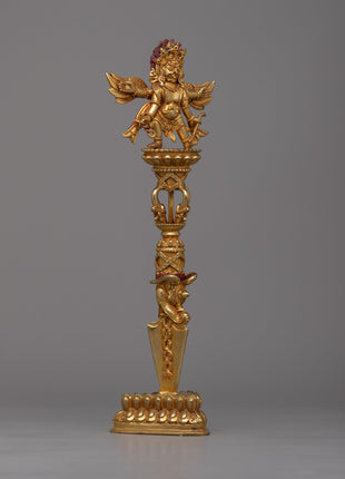 Authentic Garuda Phurba | Sacred Tibetan Dagger for Protection & Spiritual Practices