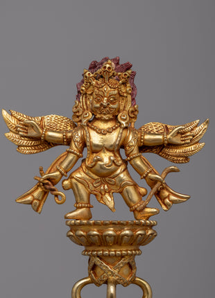 Authentic Garuda Phurba | Sacred Tibetan Dagger for Protection & Spiritual Practices
