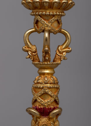 Authentic Garuda Phurba | Sacred Tibetan Dagger for Protection & Spiritual Practices